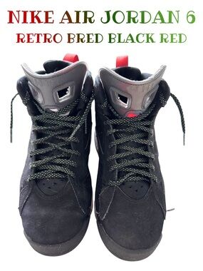 Nike Air Jordan 6 Retro Bred Black Red